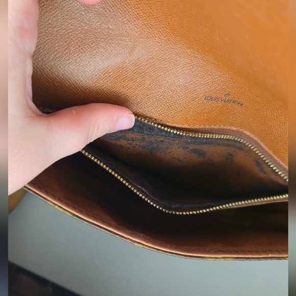 Louis Vuitton Chantilly Monogram Canvas Crossbody Bag Vintage MM - Picture 10 of 14